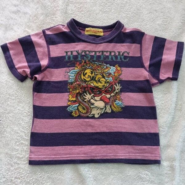 ヒステリックミニ ボーダーTシャツ 95cm