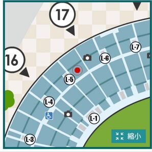7月15日 阪神対中日 レフト外野2枚ペア連番ウル虎ユニフォームプレゼントデー
