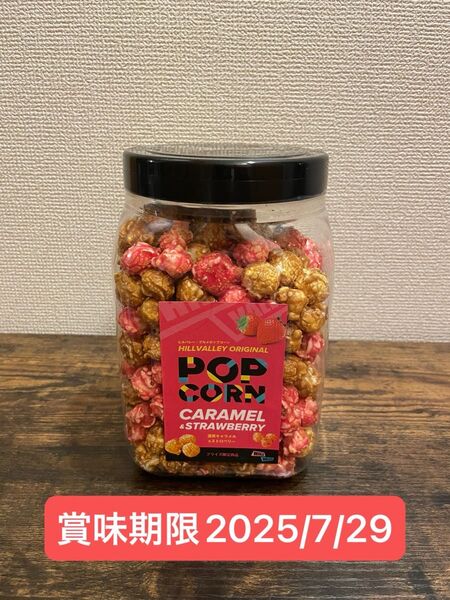 ヒルバレー「キャラメル&ストロベリー」フレーバーポップコーン 未開封