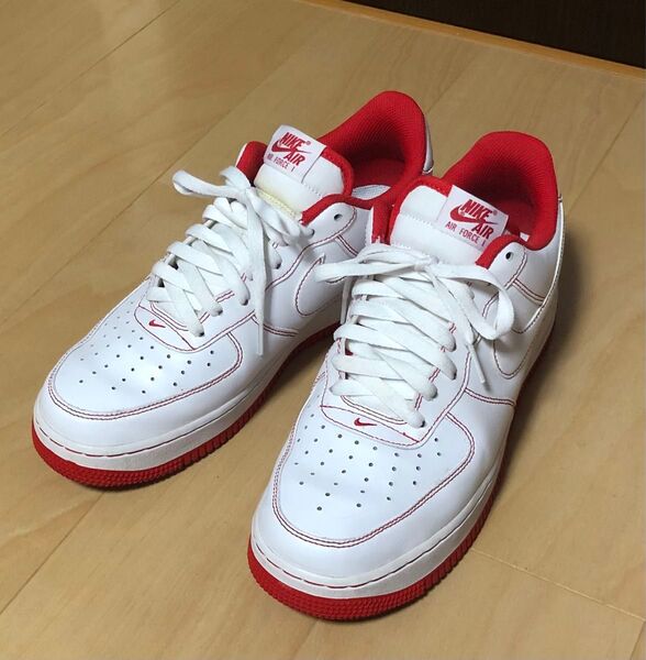 NIKE AIR FORCE 1 '07 Stitch "Radiant Red" 28.5cm