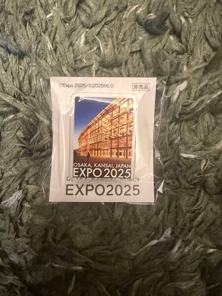 大阪万博 EXPO2025 5月平日限定 ピンバッジ ピンズ 非売品 大屋根リング