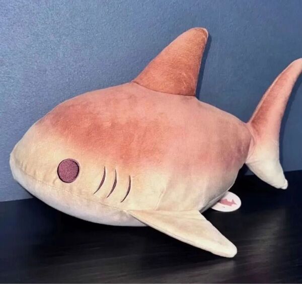 【新品未使用】【28cm】【値下げ不可】れおなるど レオナルド サメ BIG ぬいぐるみ パンver