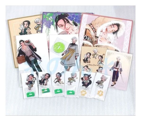 夜明けの唄 ユノイチカ くじメイト アニメイト BIG アクリルスタンド 特典イラストカード