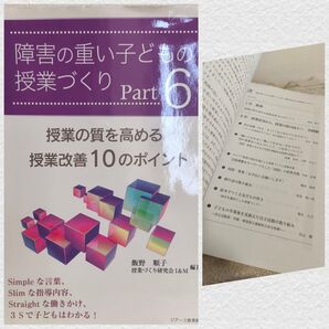 【障害の重い子どもの授業づくり/Part6】飯野順子/編著 授業づくり研究会I&M/編著 ※授業の質を高める授業改善10のポイント