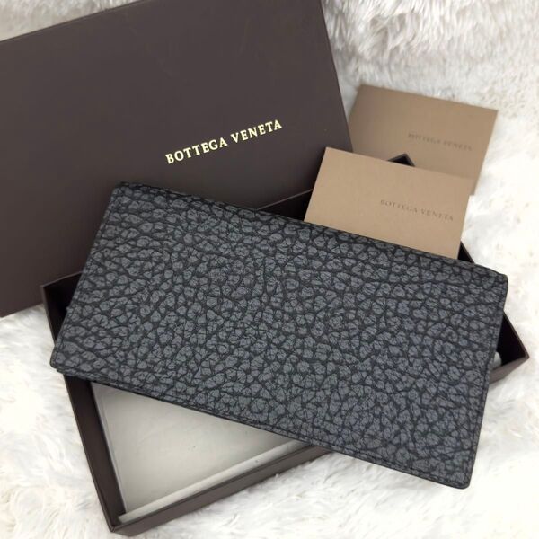 ☆新品同様☆激レア BOTTEGA VENETA ボッテガヴェネタ 財布 箱付き レザー 長財布