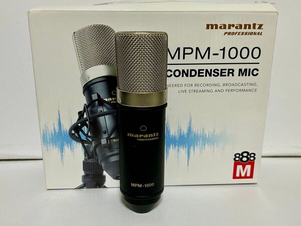 中古 marantz MPM-1000 コンデンサーマイク マランツプロ