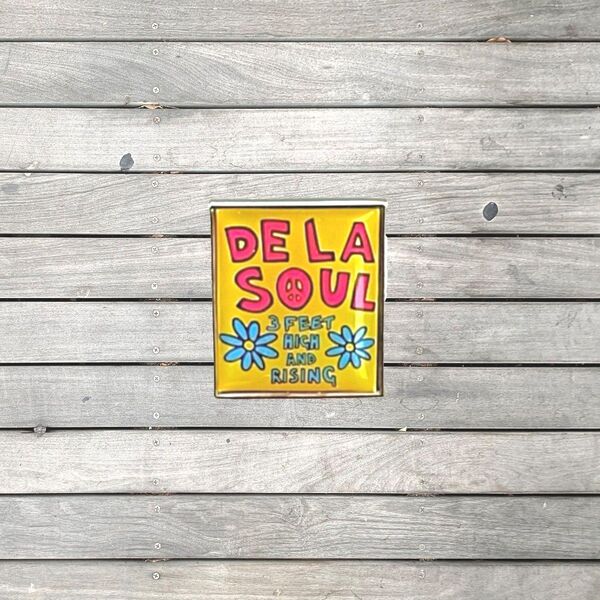 De La Soulデラソウルピンバッジヒップホップラップ好きに