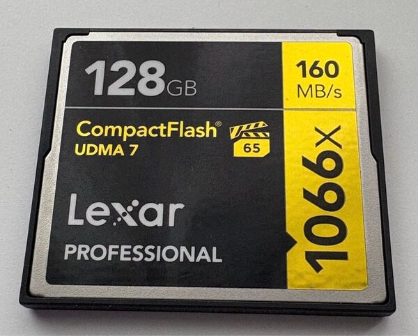 中古 複数同時購入で値引 Lexar コンパクトフラッシュ 128GB 160MB/s UDMA7、1枚