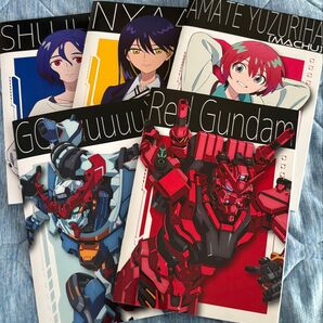 機動戦士Gundam GQuuuuuuX コンビニキャンペーン品 クリアスタンド、ノート、クリアカード