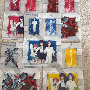 機動戦士Gundam GQuuuuuuX コンビニキャンペーン品 クリアスタンド、ノート、クリアカード