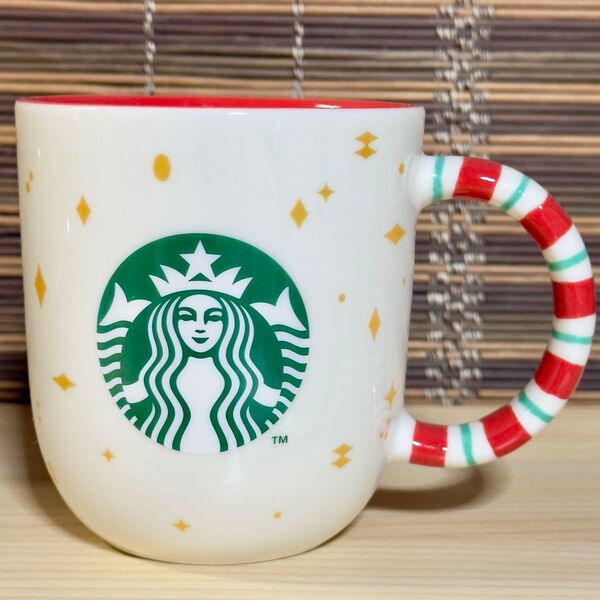 STARBUCKS 2022年ホリデー マグカップ キャンディケーン 355ml