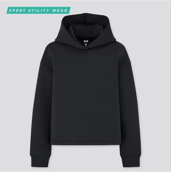 ユニクロ ウルトラストレッチドライスウェットプルパーカ S UNIQLO パーカー