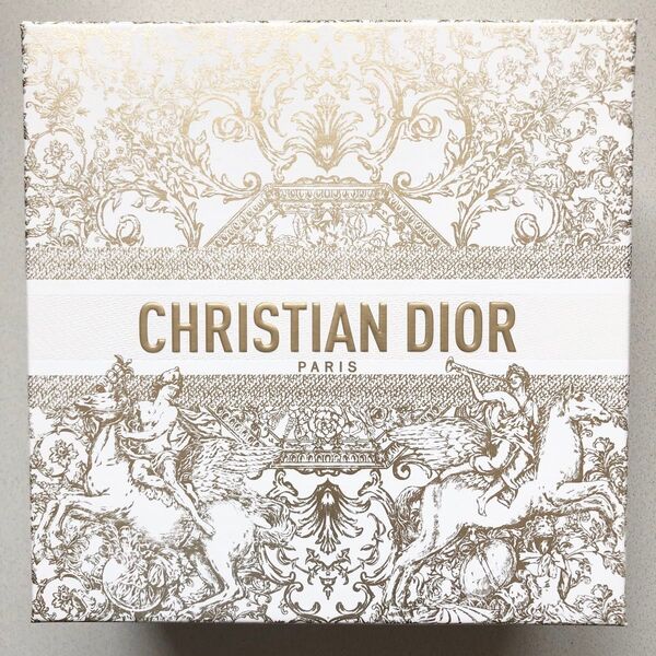 CHRISTIAN DIOR PARIS クリスチャン・ディオール ギフトボックス 空箱 ロゴ入り緩衝材入り