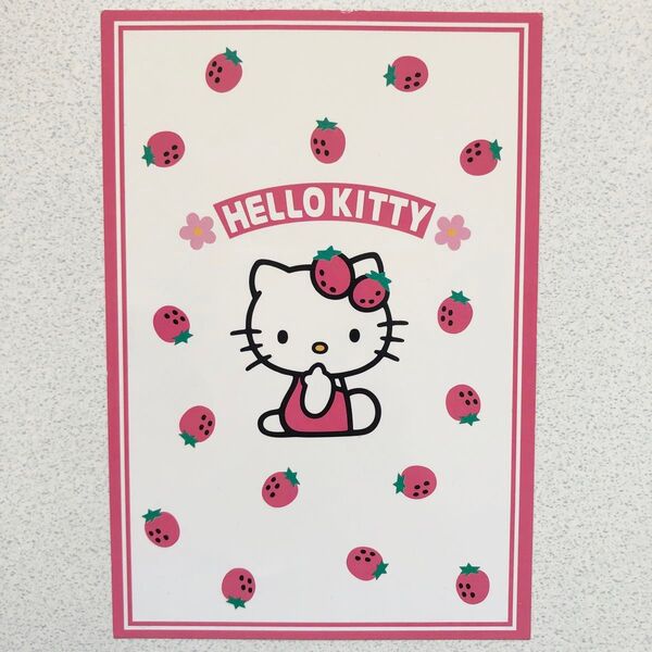 ハローキティ サンリオ キティ ポストカード HELLO KITTY レトロ postcard キティちゃん kitty