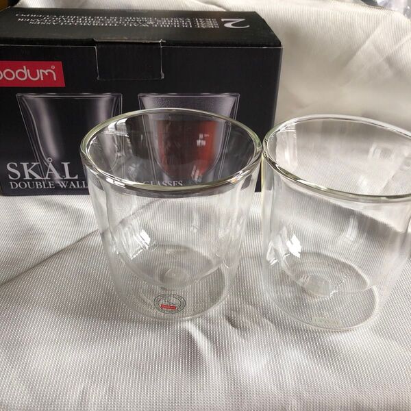 Bodum Skl ダブルウォールグラス 2個セット