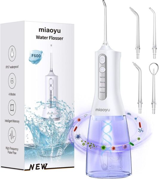 miaoyu 口腔洗浄器 ジェットウォッシャー ウォーターフロス 口腔洗浄機