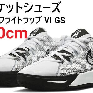 ナイキ【NIKE】 メンズ バスケットシューズ カイリー 25.0cm 白×黒