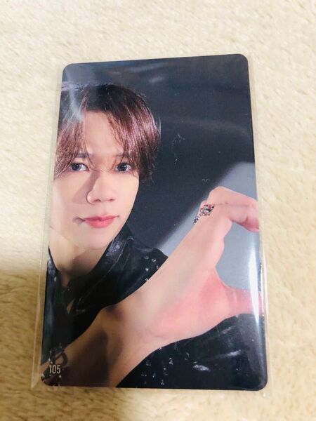 INI XQUARE 藤牧京介 購入特典 トレカ 105 未開封