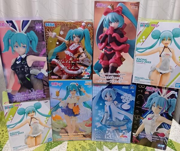 未開封 初音ミク フィギュア まとめ売り 美少女フィギュア プライズ