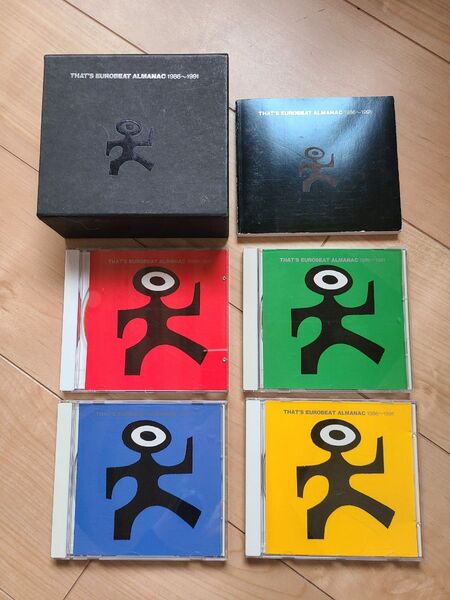 【廃盤】ザッツ ユーロビート THAT'S EUROBEAT ALMANAC 1986~1991 CD BOX ディスコ