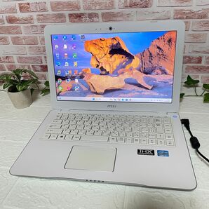 ★中古500GB★MS-1358 i3-3217U Bluetooth Win11 Office ノートPC432