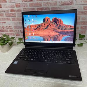 ★中古東芝SSD128GB メモリ8GB★R73/K i3-6100U Bluetooth Win11 ノートPC385 ジャック