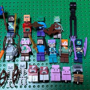 レゴ正規品マインクラフトミニフィグ纏め売り【商品説明必読】