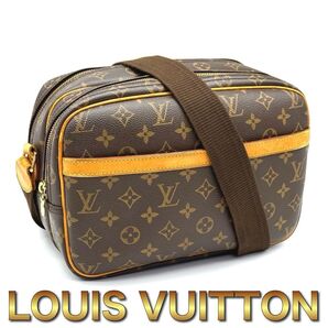 LOUIS VUITTON ルイヴィトン モノグラム リポーターPM ショルダーバッグ L13