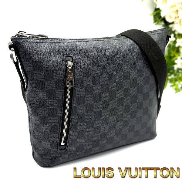 超美品!!!LOUIS VUITTON ルイヴィトン ダミエ グラフィット ミックPM ショルダーバッグ L31