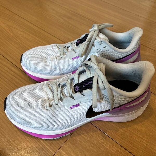 NIKE エアズームストラクチャー25 ランニングシューズ 25.5cm