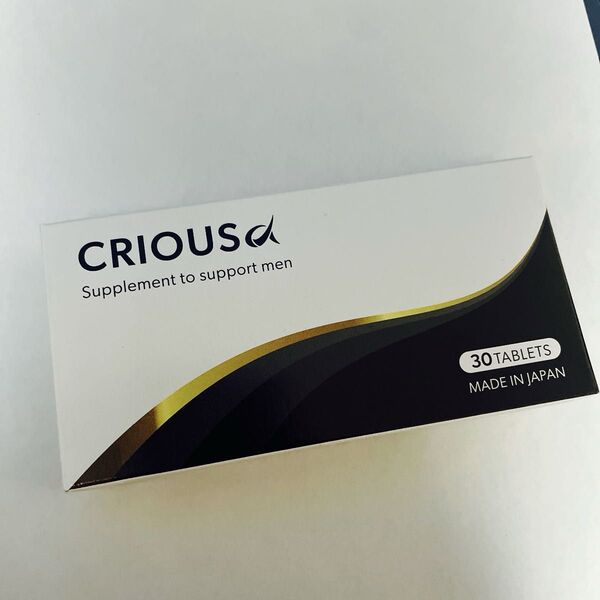 新品未開封 シリアスα crious 30錠入り