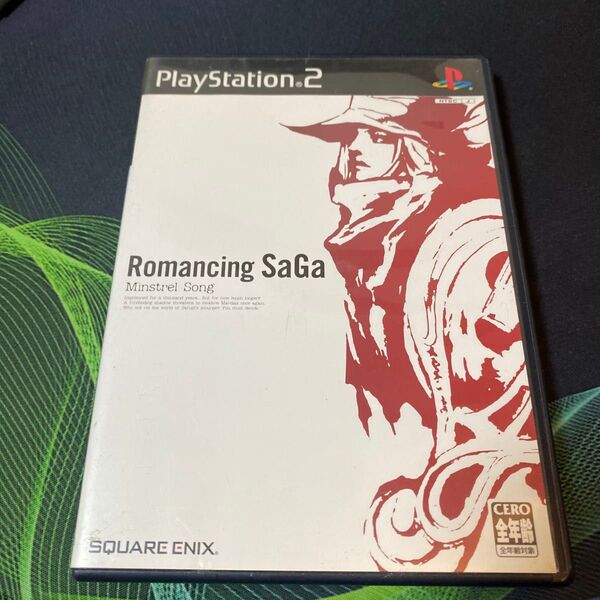 PS2 ロマンシングサガ ミンストレルソング ハガキ付き プレイステーション2 ゲームソフト