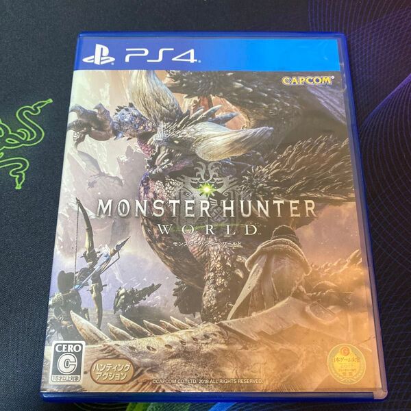 PS4 モンスターハンターワールド モンハン プレイステーション4 ゲームソフト