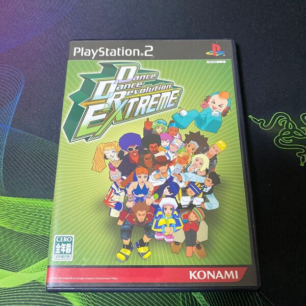 PS2 ダンスダンスレボリューション エクストリーム EXTREME ハガキ付き プレイステーション2 ゲームソフト