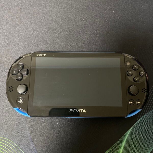 PS Vita PCH-2000 ブルー/ブラック 本体のみ PlayStation Vita プレイステーションビータ SONY