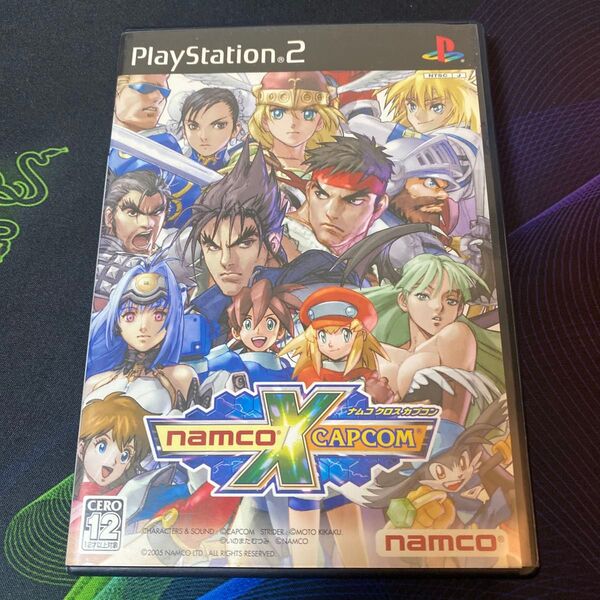 PS2 ナムコ クロス カプコン プレイステーション2 ゲームソフト