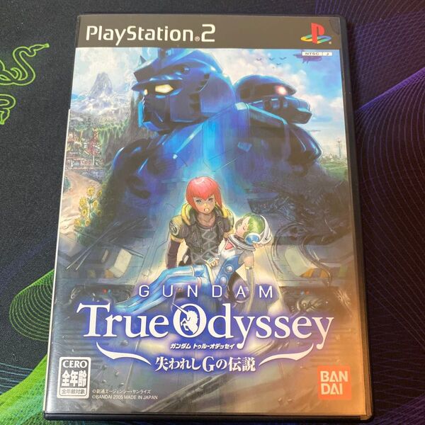 PS2 ガンダム トゥルーオデッセイ 失われしGの伝説 プレイステーション2 ゲームソフト