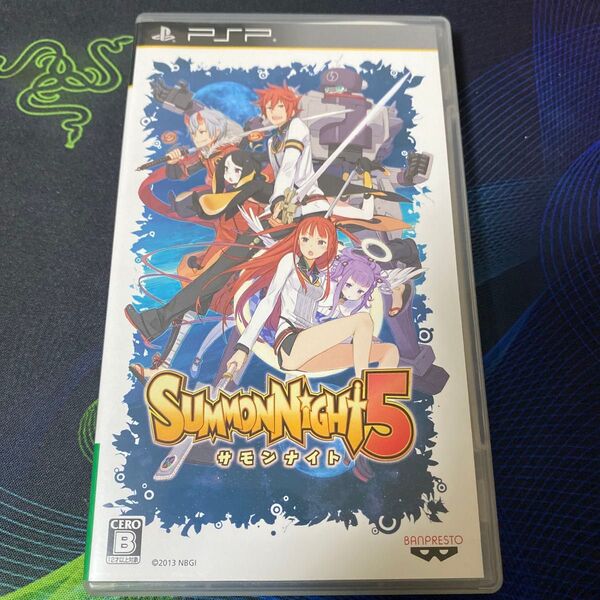 PSP SUMMONNIGHT5 サモンナイト5 プレイステーションポータブル ゲームソフト
