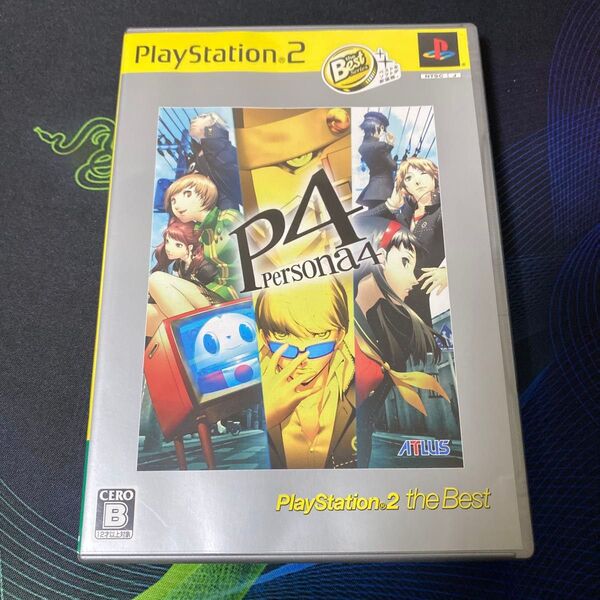 PS2 ペルソナ4 the Best プレイステーション2 ゲームソフト