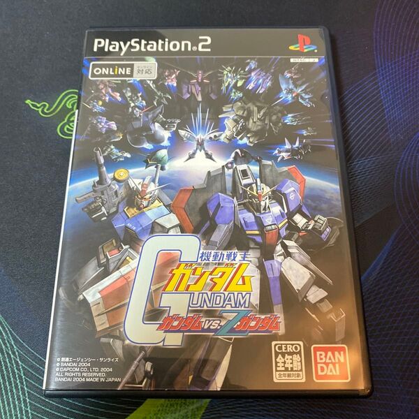 美品 PS2 機動戦士ガンダム ガンダムVSZガンダム プレイステーション2 ゲームソフト