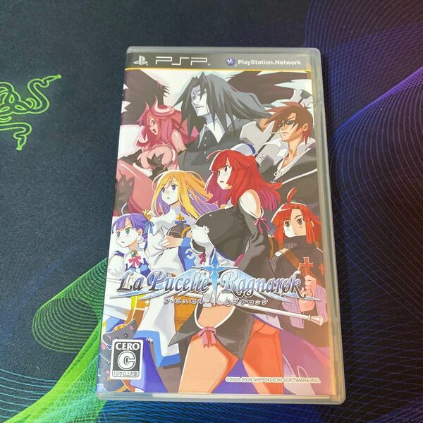 PSP ラ・ビュセル ラグナロック ハガキ付き プレイステーションポータブル ゲームソフト