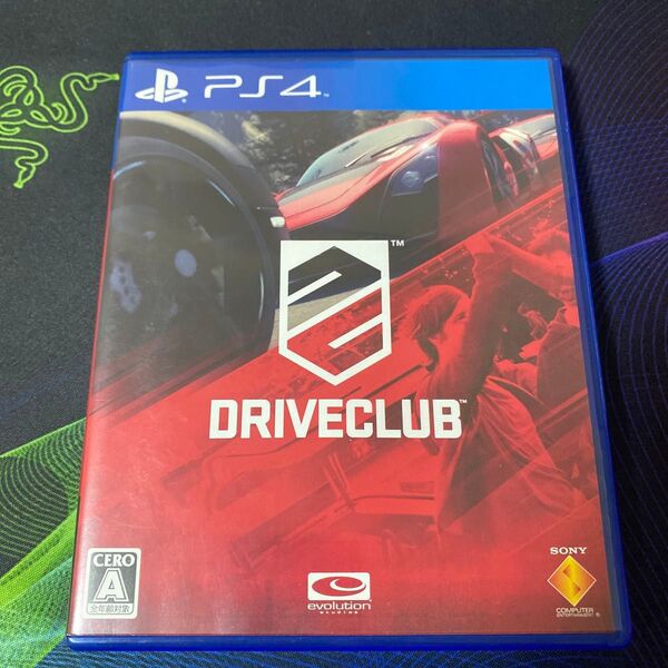 PS4 DRIVECLUB ドライブクラブ プロダクトコード未使用 プレイステーション4 ゲームソフト