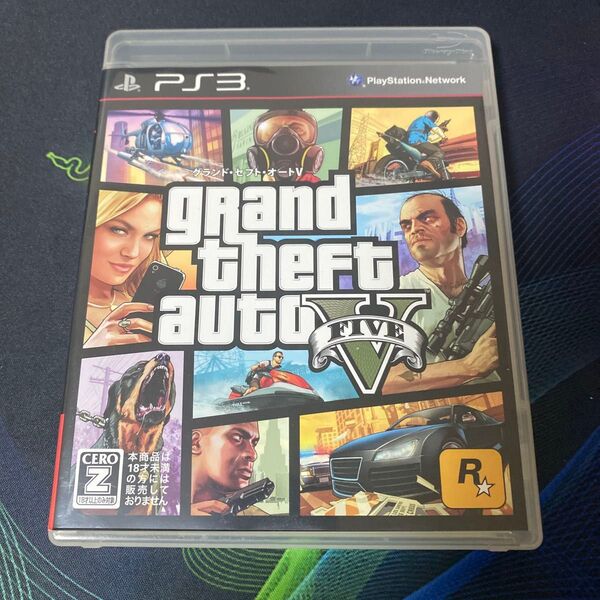 PS3 グランド セフト オートV Grand Theft Auto V GTA5 プレイステーション3 ゲームソフト