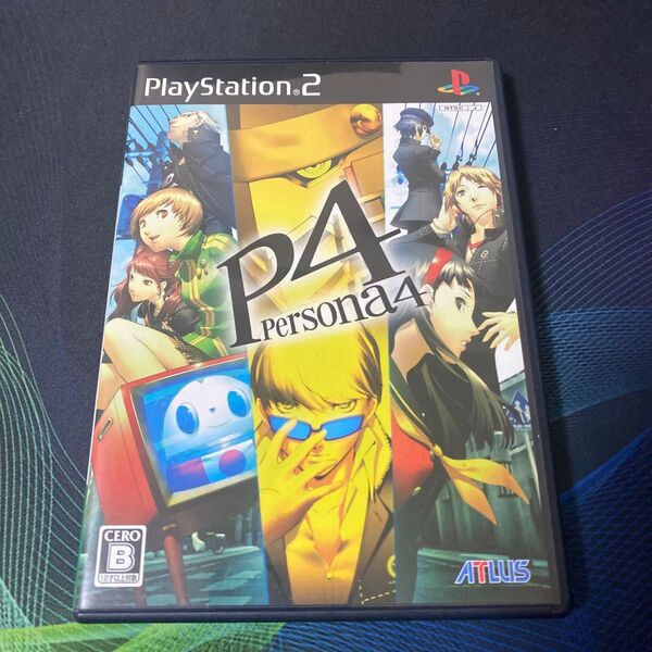PS2 ペルソナ4 特典カード付き プレイステーション2 ゲームソフト