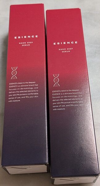 エシエンス 薬用ナノシープセラム 導入美容液 2本届いたばかりです