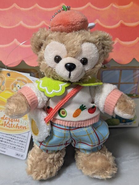 ダッフィー ワンダフルキッチン ぬいぐるみバッジ★新品