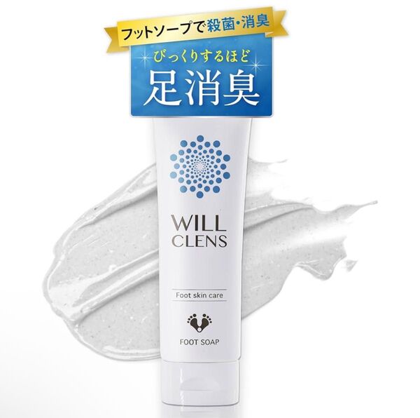 ウィル クレンズ フットソープ 医薬部外品 足洗いソープ 足の匂い消し 足用石鹸 フットケア