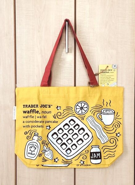 新品未使用 Trader Joe's ワッフルトートバッグ エコバッグ