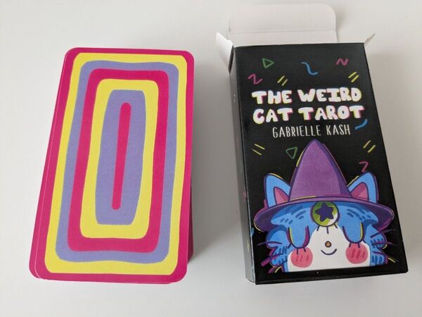 翌日発送☆開封のみ/タロットカード/THE WEIRD CAT TAROT/占い/78枚/海外版