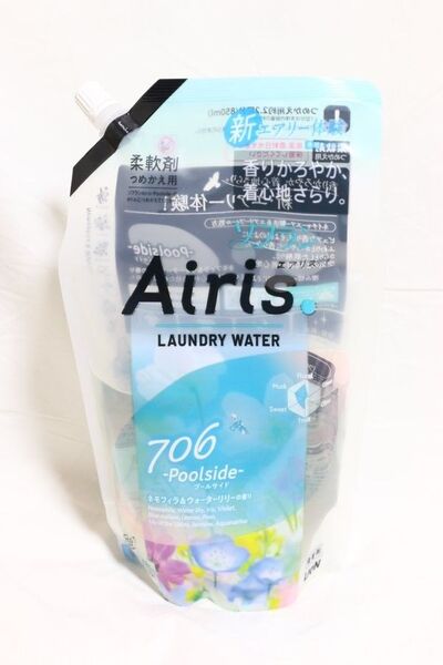 LION ソフラン エアリス プールサイド 柔軟剤 詰替用 850ml 洗濯